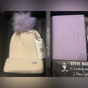 Steve Madden Crossbody and Hat Gift Set